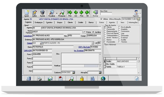 Sistema ERP Odin